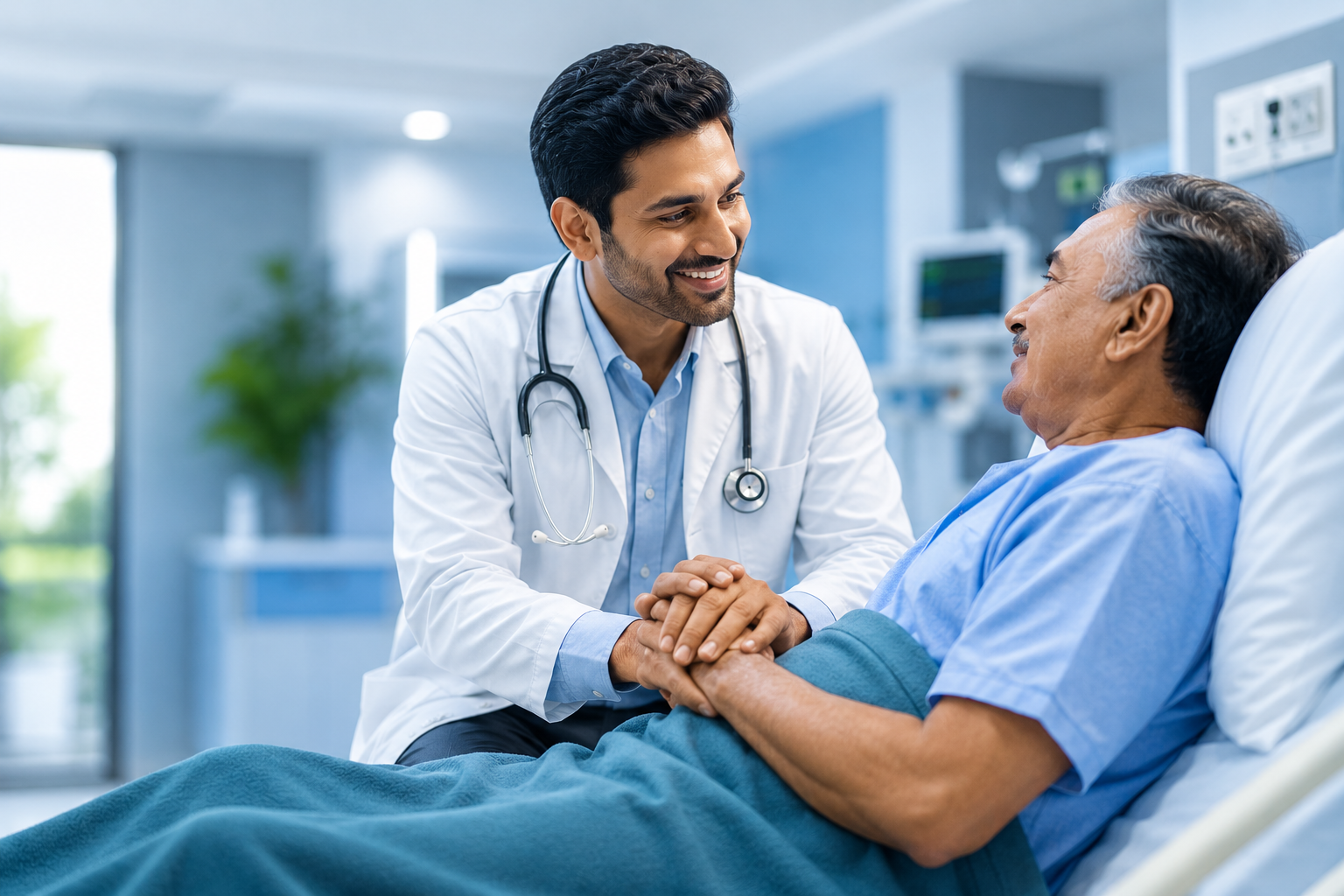 Best Doctors In Mira Road Hospital providing advanced emergency care and compassionate critical treatment with experienced healthcare professionals monitoring a patient in the ICU.